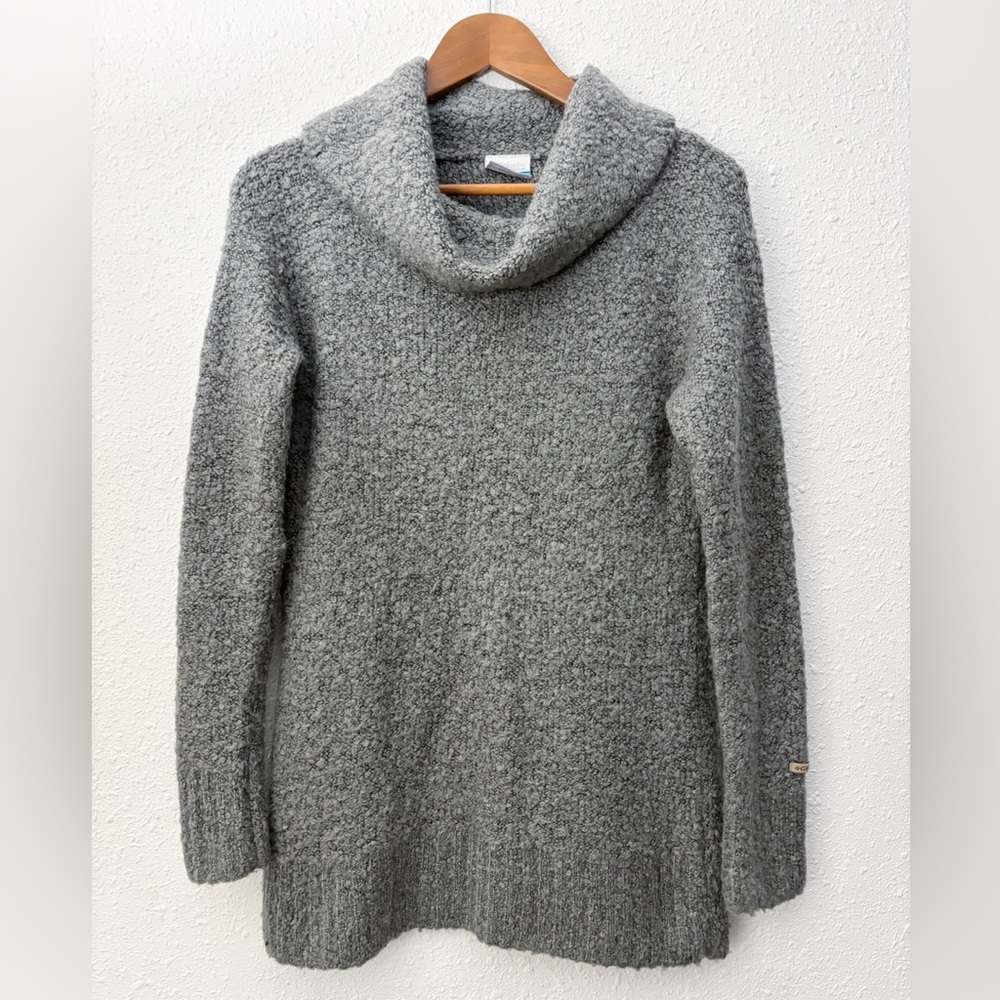Columbia women’s wool blend cowl neck sweater size small